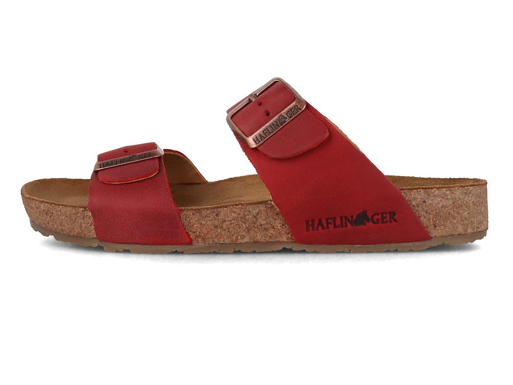 1 HAFLINGER-Women-Leather-Sandals-Bio-Andrea-red-country #farbe_Red