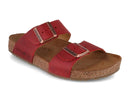 HAFLINGER-Women-Leather-Sandals-Bio-Andrea-red-country