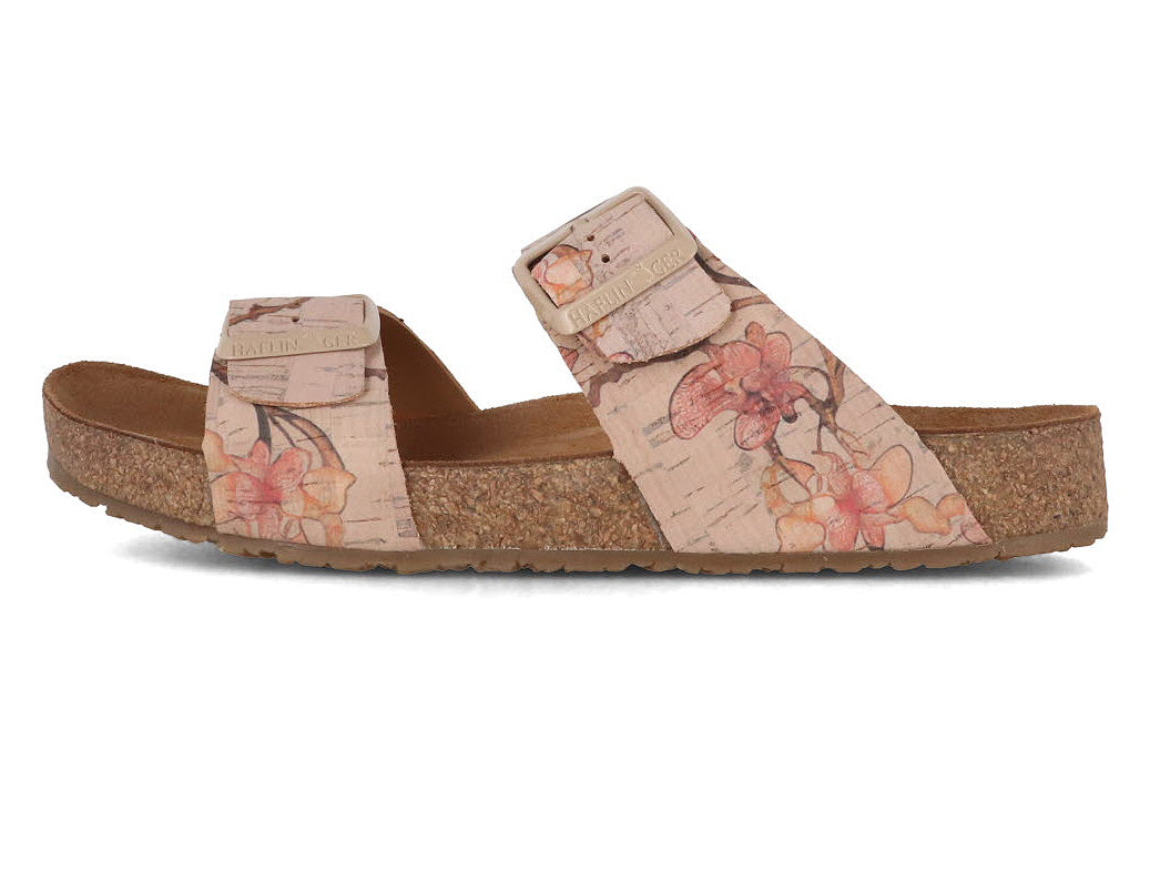 1 HAFLINGER-Women-Mules-Bio-Andrea-corkmulti-orchid #farbe_Pink
