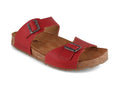 HAFLINGER-Children-Leather-Sandal--Bio-Andrea-MadrasRed #farbe_Red