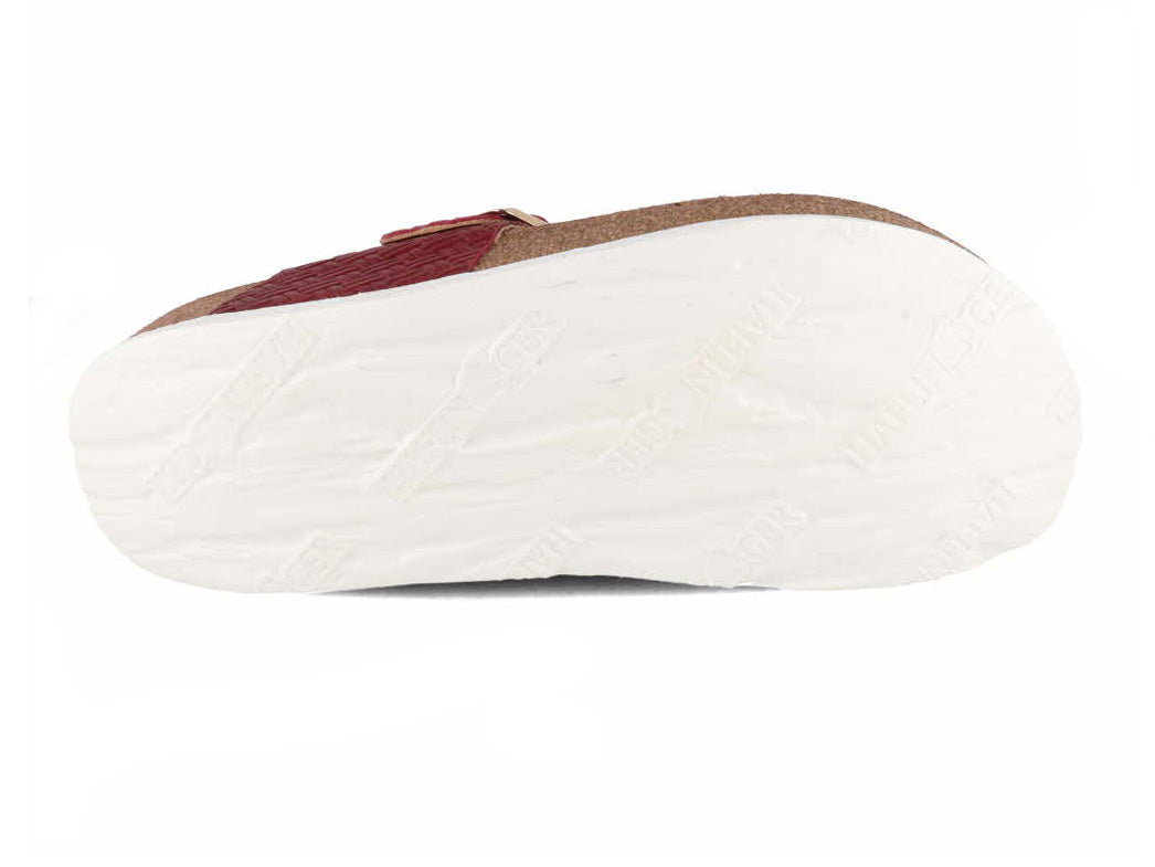 1 HAFLINGER-Women-Toe-Separator-Bio-Conny-braided-bordeaux #farbe_Red