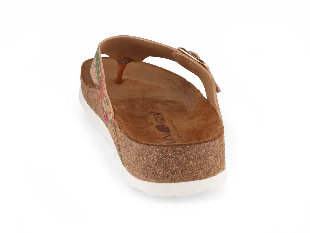 1 HAFLINGER-Women-Toe-Separator-Bio-Conny-hibiskus-kork-multi #farbe_Beige