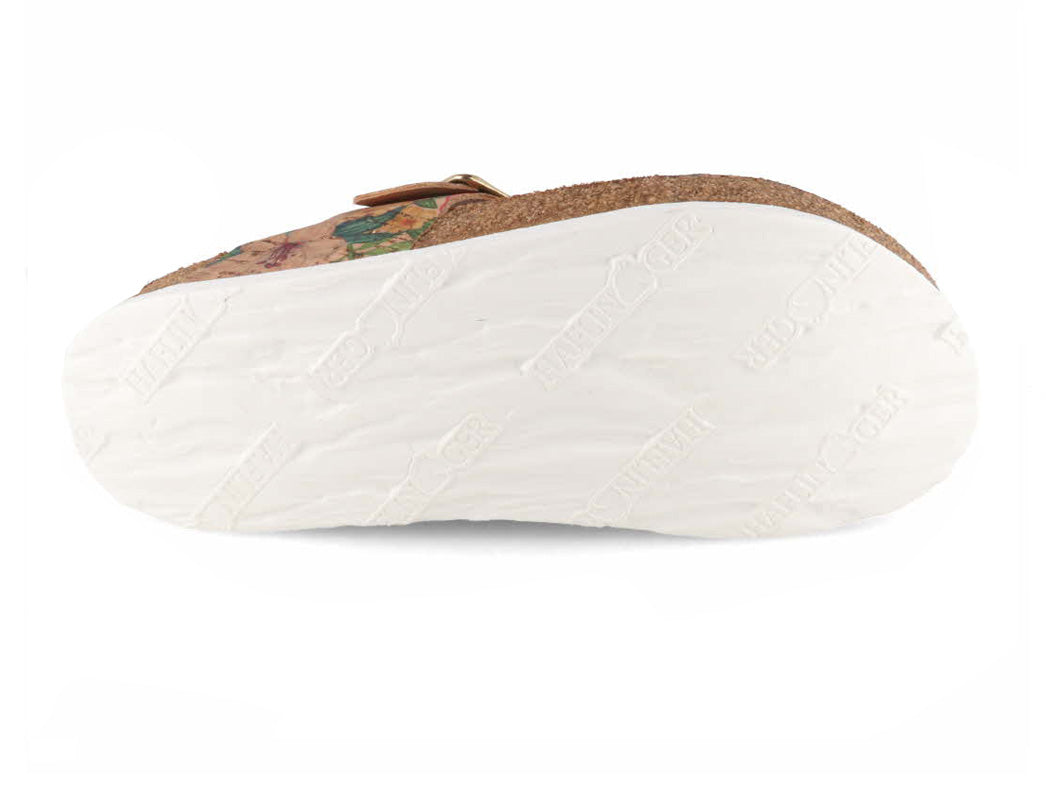 1 HAFLINGER-Women-Toe-Separator-Bio-Conny-hibiskus-kork-multi #farbe_Beige