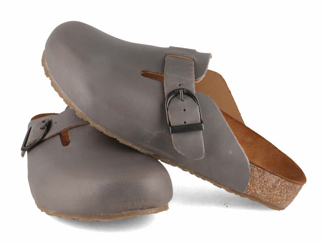 1 HAFLINGER-Men-Women-Clogs-Bio-Lorenzo-anthracite #farbe_Anthrazit