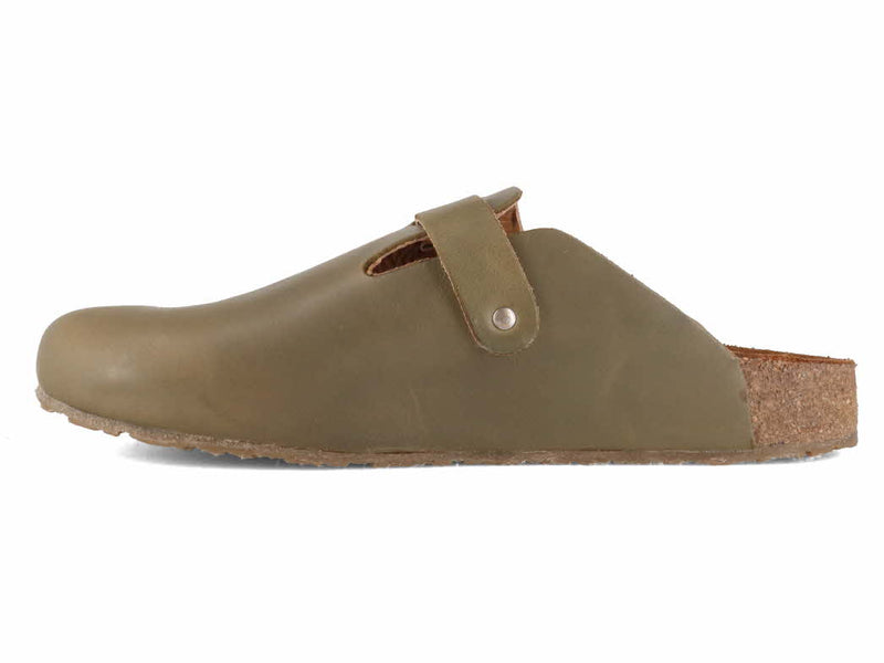 1 HAFLINGER-Men-Women-Clogs-Bio-Lorenzo-olive