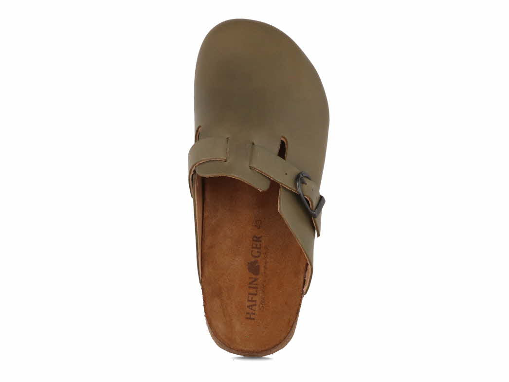 1 HAFLINGER-Men-Women-Clogs-Bio-Lorenzo-olive #farbe_Oliv
