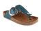 HAFLINGER-Leather-Sandal--Round-Buckle-Corinna-Blue