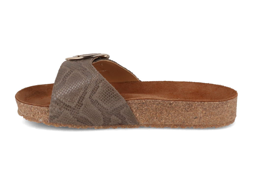 haflinger-slide-sandals-round-buckle-gina #color_taupe
