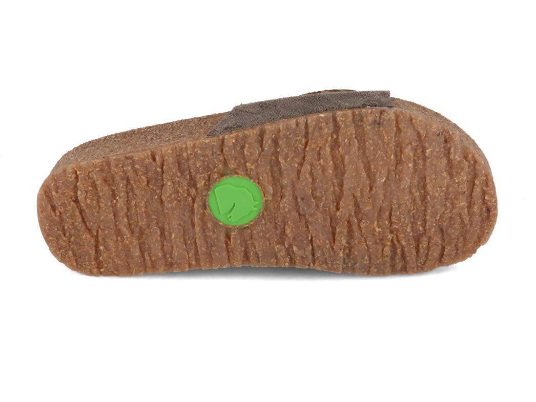 haflinger-slide-sandals-round-buckle-gina #color_taupe