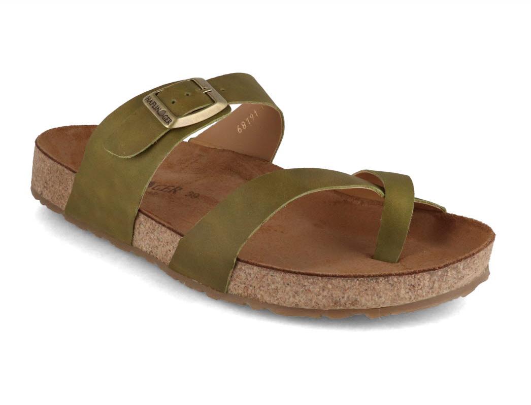 HAFLINGER-Men-Women-Bio-Sandals-Juno-manzana-country #farbe_Green