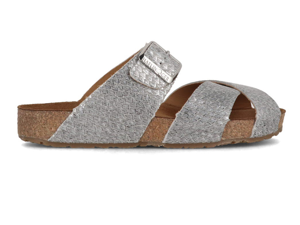 1 HAFLINGER-Women-Bio-Sandals-Animo-silver-pine #farbe_Silber