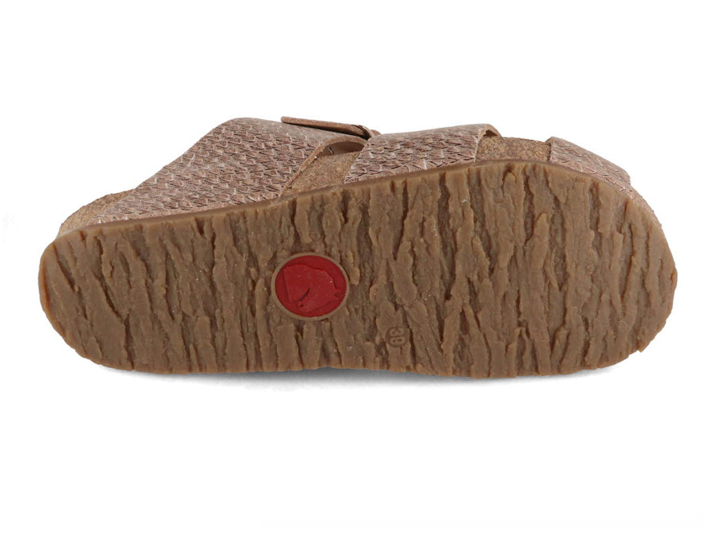 1 HAFLINGER-Women-Leather-Sandals-Bio-Animo-brown-pine #farbe_Brown