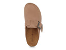 1 HAFLINGER-Men-Women-leather-Clogs-Porto-taupe