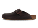 1 HAFLINGER-Men-Women-leather-Clogs-Porto-dark-brown