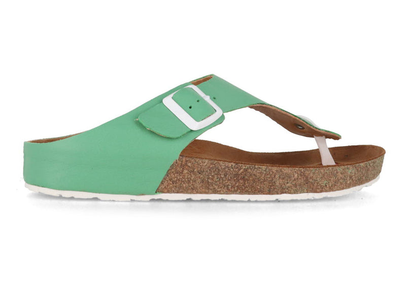 1 HAFLINGER-Women-Leather-Summer-Sandals-Bio-Memphis-light-green