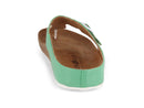 1 HAFLINGER-Women-Leather-Summer-Sandals-Bio-Memphis-light-green