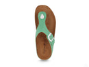 1 HAFLINGER-Women-Leather-Summer-Sandals-Bio-Memphis-light-green