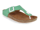 HAFLINGER-Women-Leather-Summer-Sandals-Bio-Memphis-light-green