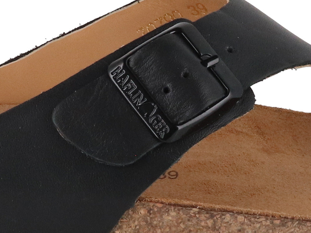 1 HAFLINGER-Women-leather-Sandals-Bio-Memphis-black #farbe_Black