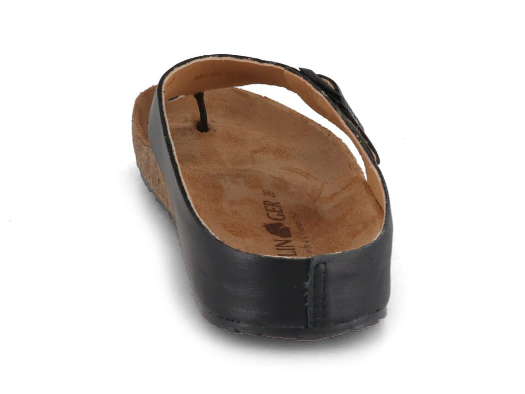 1 HAFLINGER-Women-leather-Sandals-Bio-Memphis-black #farbe_Black