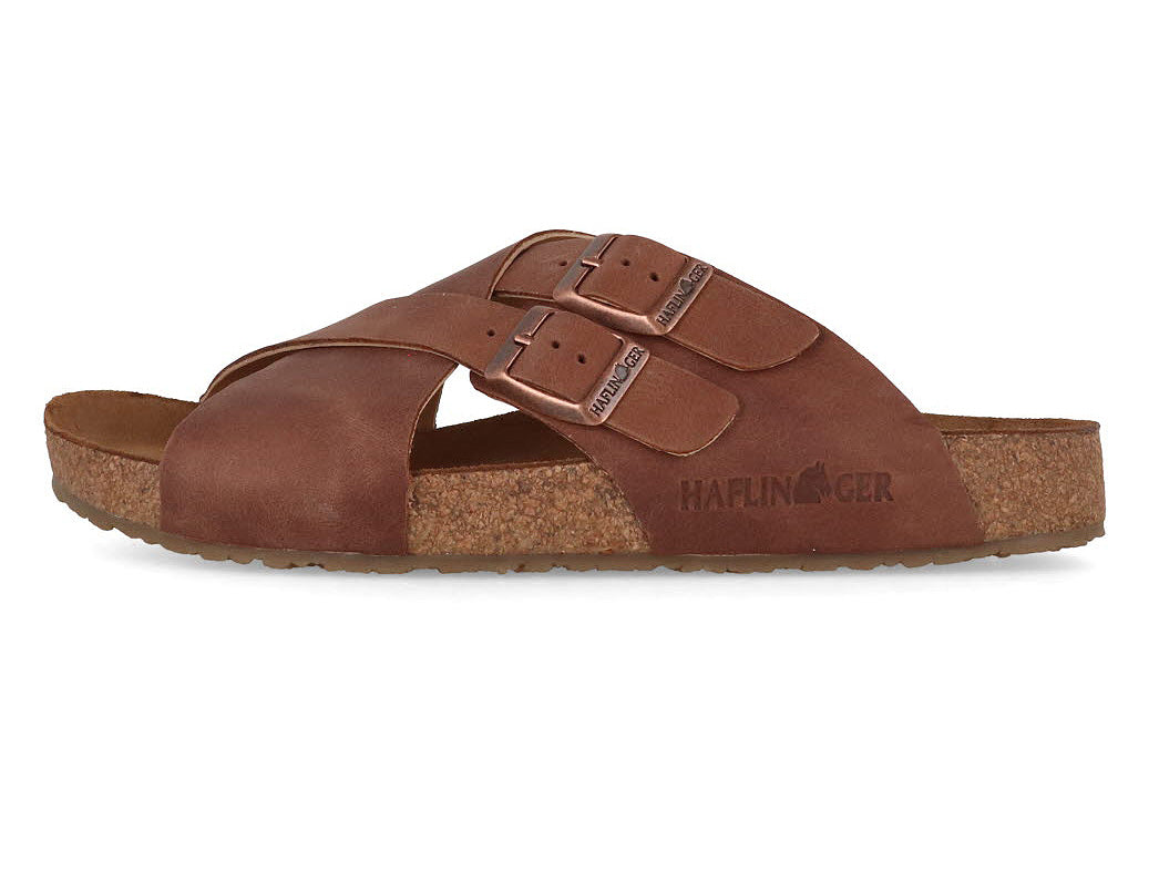 1 HAFLINGER-Women-Men-Sandals-Bio-Amiga-brown-country #farbe_Brown
