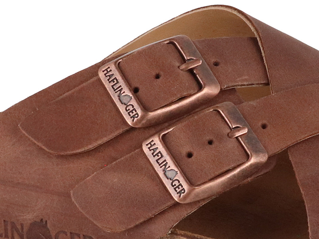 1 HAFLINGER-Women-Men-Sandals-Bio-Amiga-brown-country #farbe_Brown