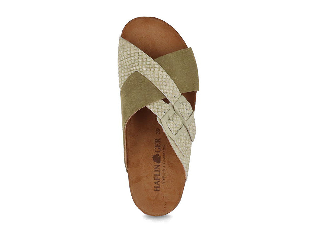 1 HAFLINGER-Women-Sandals-Bio-Amiga-kiwi #farbe_Green