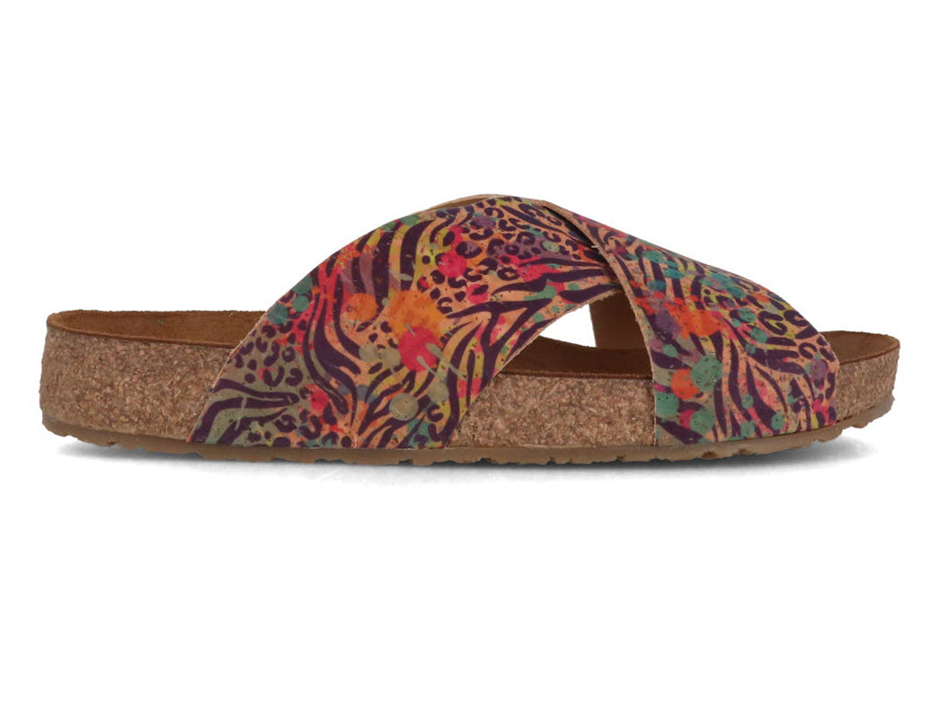 1 HAFLINGER-Women-Bio-Sandals-Mio-corkmulti-jungle #farbe_Colorful
