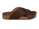1 HAFLINGER-Unisex-Comfort-Sandals--Mio-Dark-Brown
