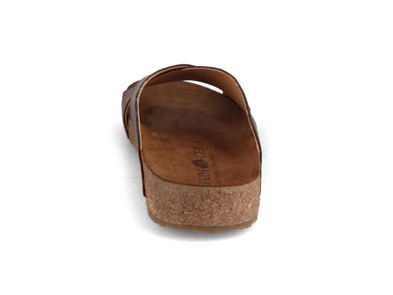 1 HAFLINGER-Unisex-Comfort-Sandals--Mio-Dark-Brown