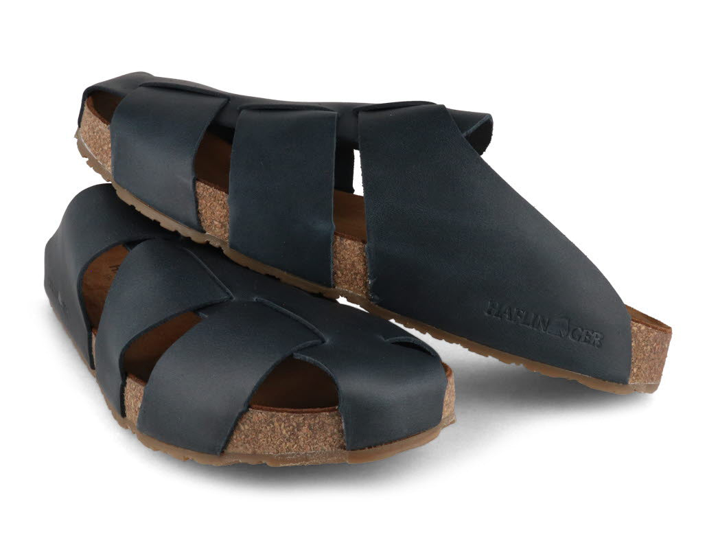 1 HAFLINGER-Men-Leather-Sandals-Bio-Pius-bali #farbe_Blue