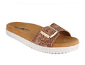 HAFLINGER-Women-Sandals-Summer-Slides-Korfu-cork-multi-henna #farbe_Beige