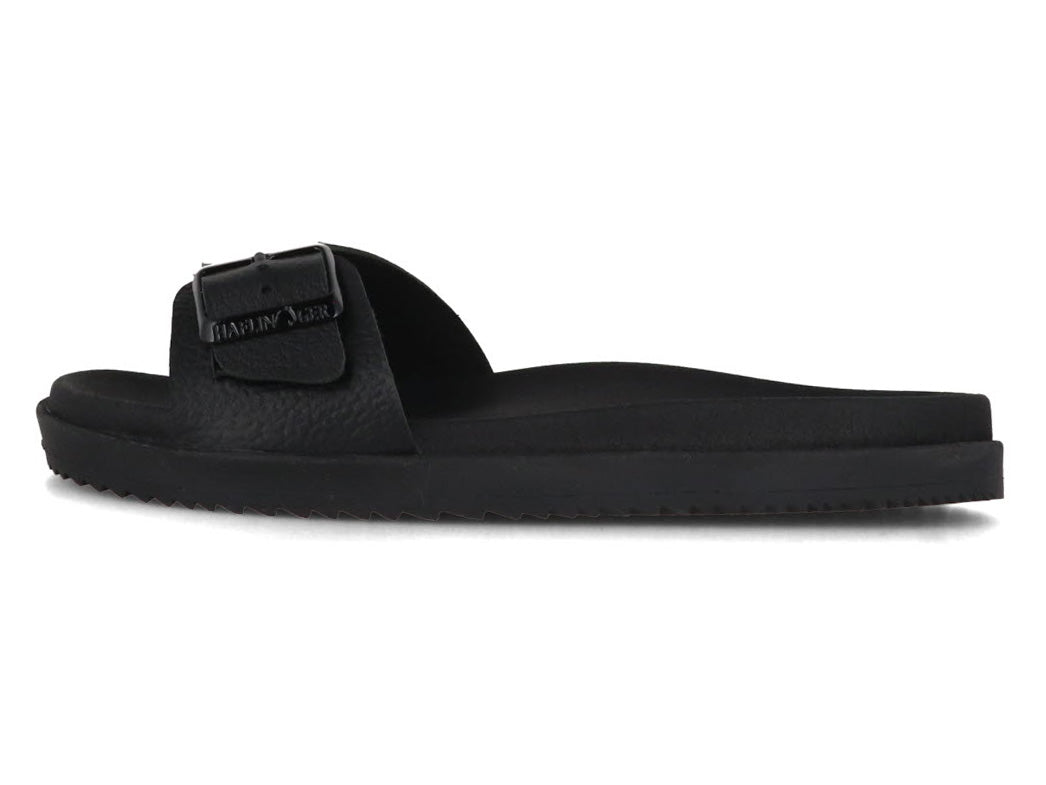 1 HAFLINGER-Women-Sandals-Summer-Slides-Korfu-black #farbe_Black