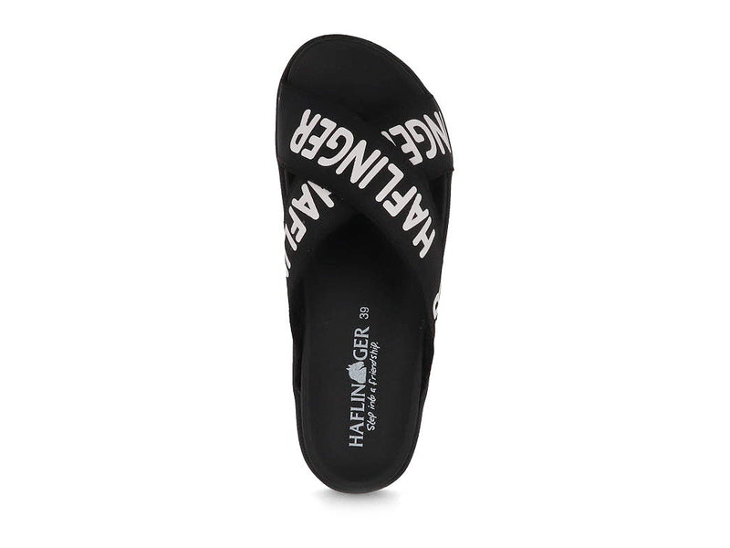 1 HAFLINGER-Women-Sandals-Summer-Slides-Ibiza-black