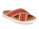 HAFLINGER-Women-Leather-Sandals-Summer-Slides-Palma-rust