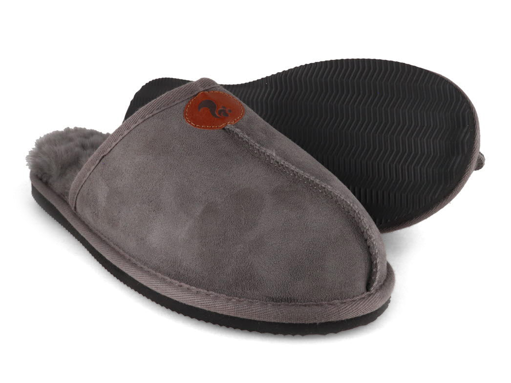 1 Thies-Men-Lambskin-Slippers-Sheepskin-gray #farbe_Gray