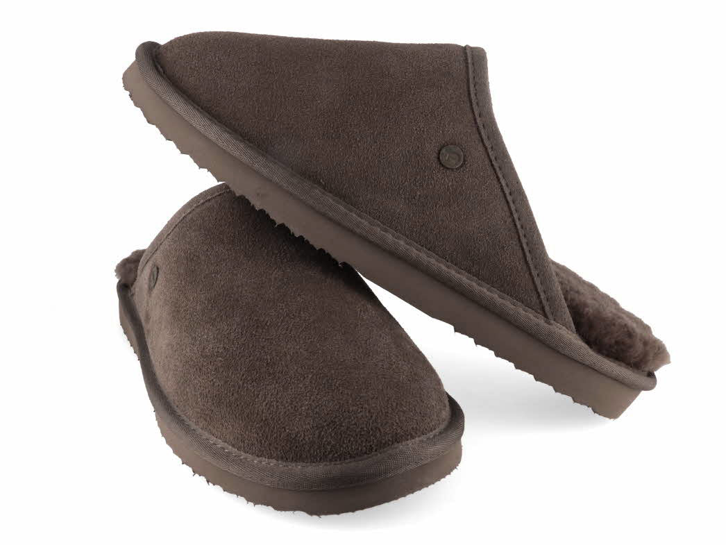 1 WARMBAT-Men-Slippers-Classic-pebble #farbe_Brown