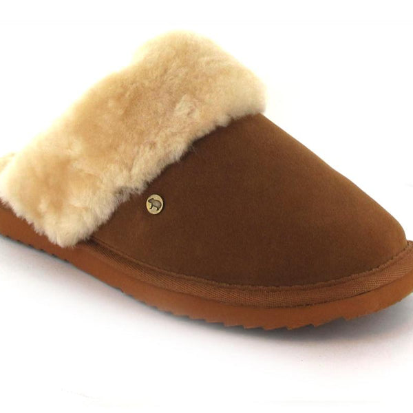Warmbat Women Flurry Suède Pantoffels Warmbat Women Flurry Suède Pantoffels