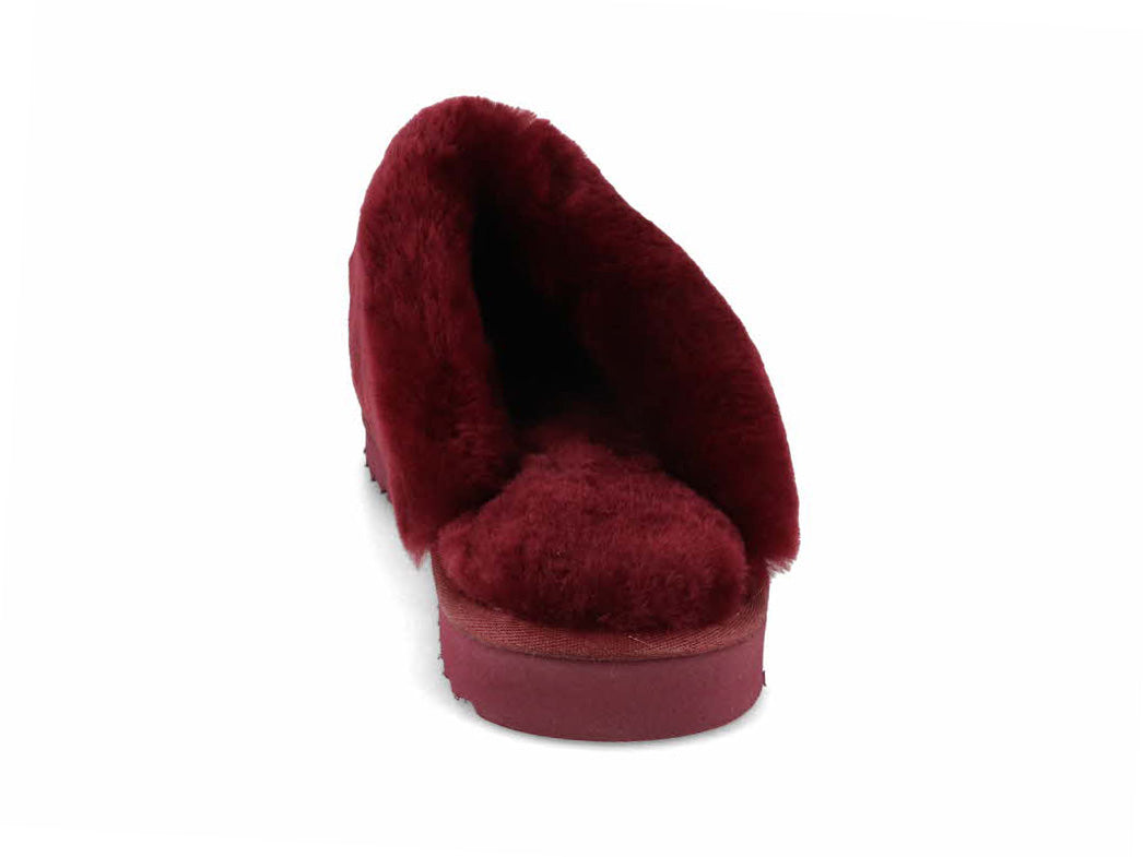 1 WARMBAT-Women-Suede-Slippers-Flurry-port #farbe_Red