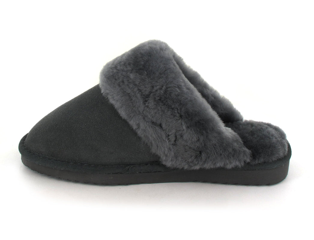 warmbat-flurry-women's-merino-slippers #color_dark gray