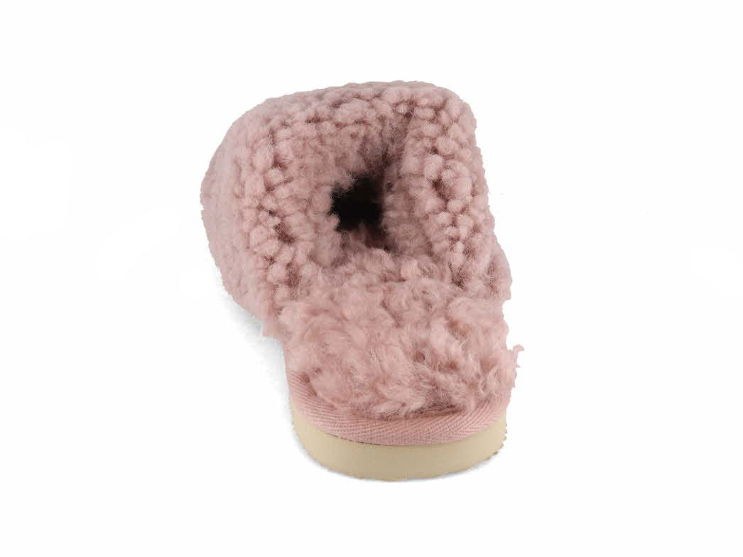 1 Thies-Women-Slippers-Fluffy-Shearling-new-pink #farbe_Pink