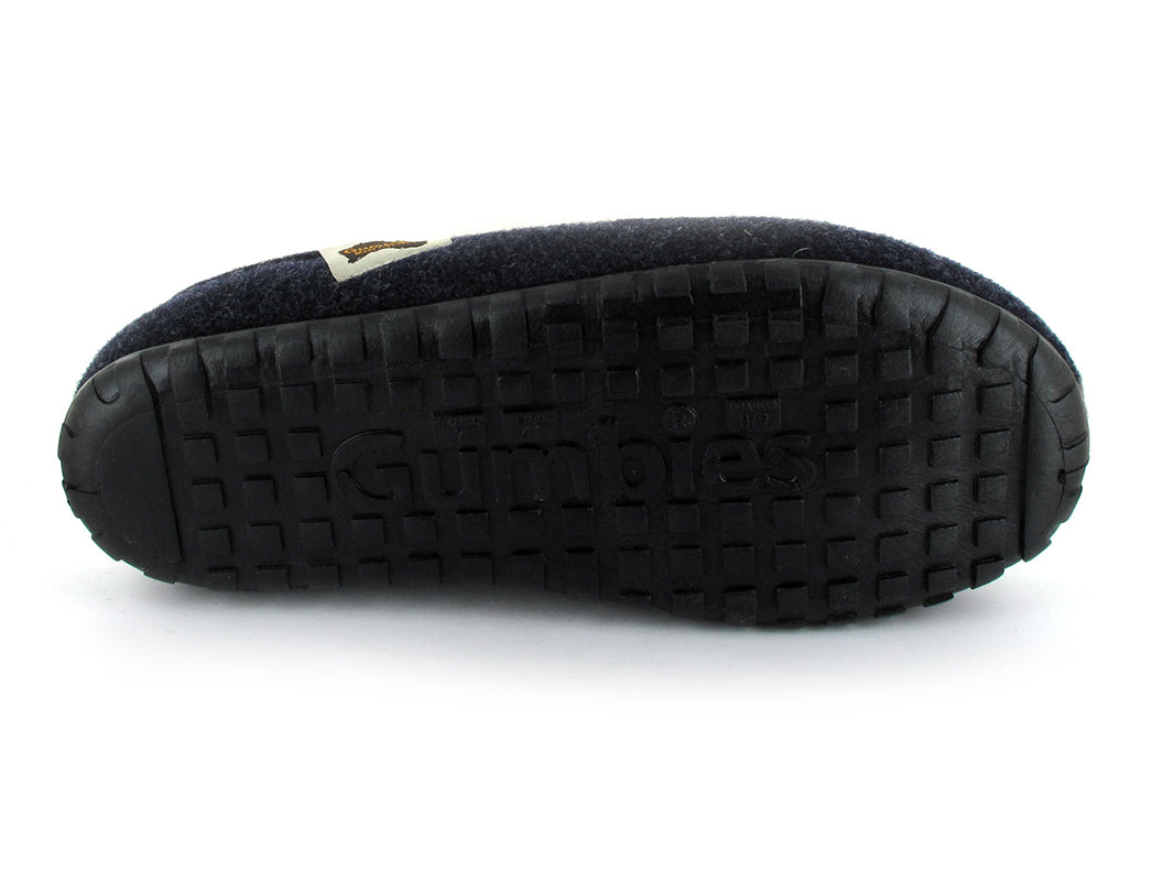 1 GUMBIES--Outback-Slipper-NavyGrey #farbe_Blue