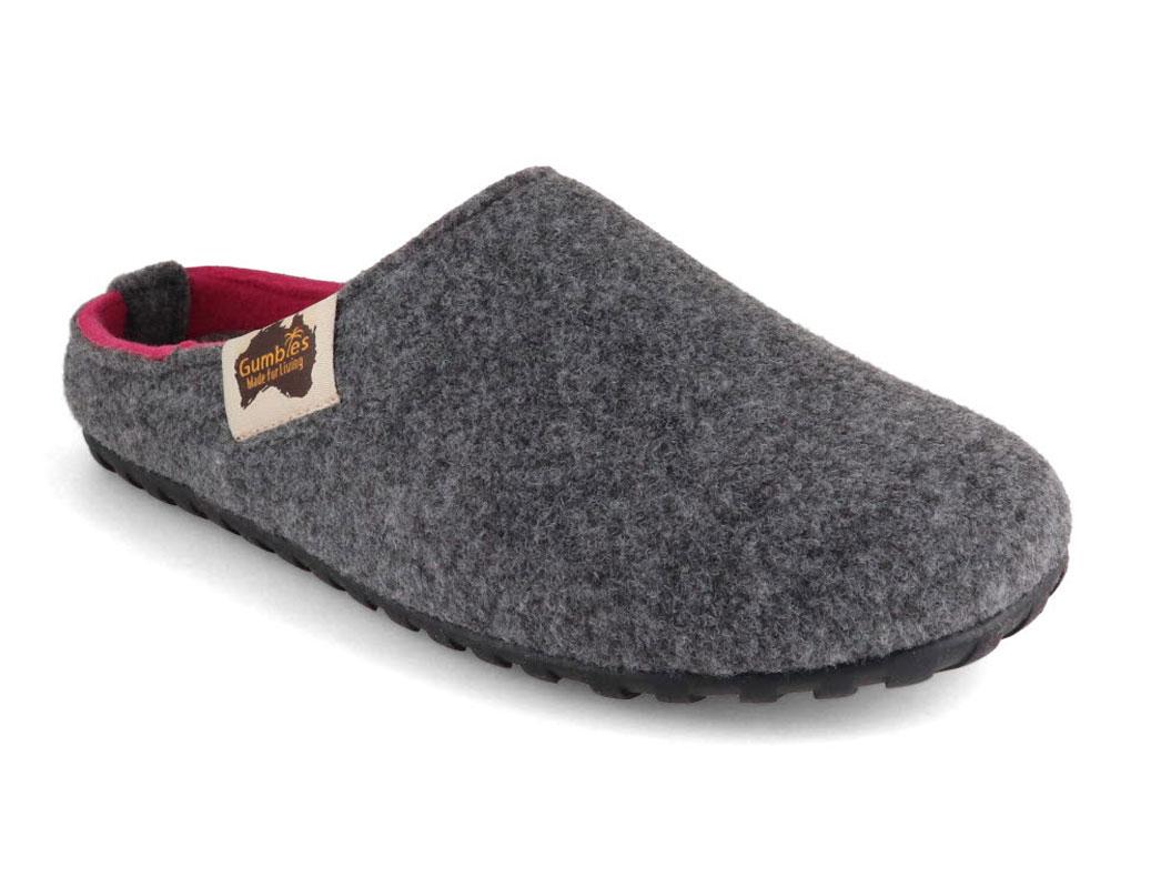 GUMBIES--Outback-Slipper-GreyPink #farbe_Grey