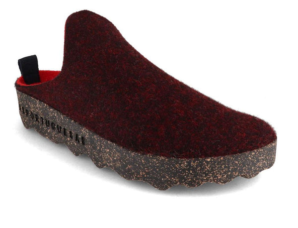 ASPORTUGUESAS-Shoes--Felt-Slippers-Come-Merlot-Double #farbe_Red