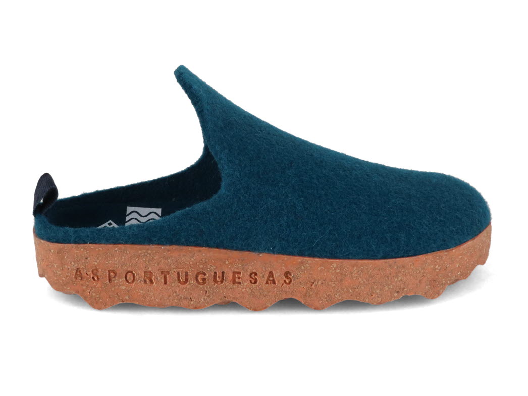 1 ASPORTUGUESAS-Slipper--Come-Peacock-Blue #farbe_Türkis