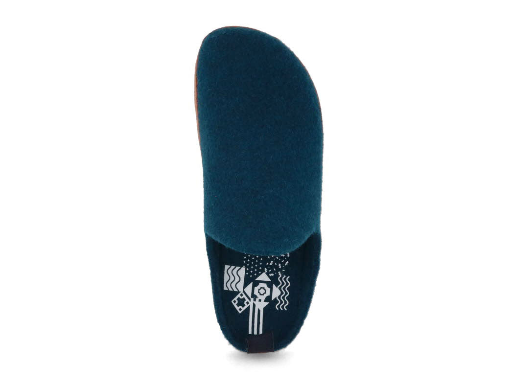 1 ASPORTUGUESAS-Slipper--Come-Peacock-Blue #farbe_Türkis