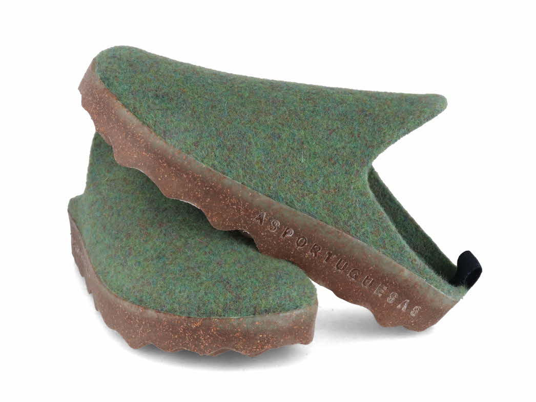 1 ASPORTUGUESAS-Women-Felt-Shoes-Come-moss-green #farbe_Green