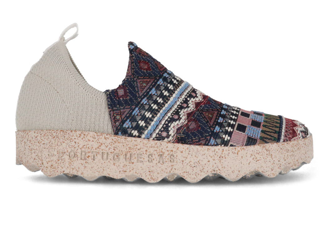 1 ASPORTUGUESAS-Women-Cotton-fiber-Slippers-City-Line-Cell-cru #farbe_Colorful