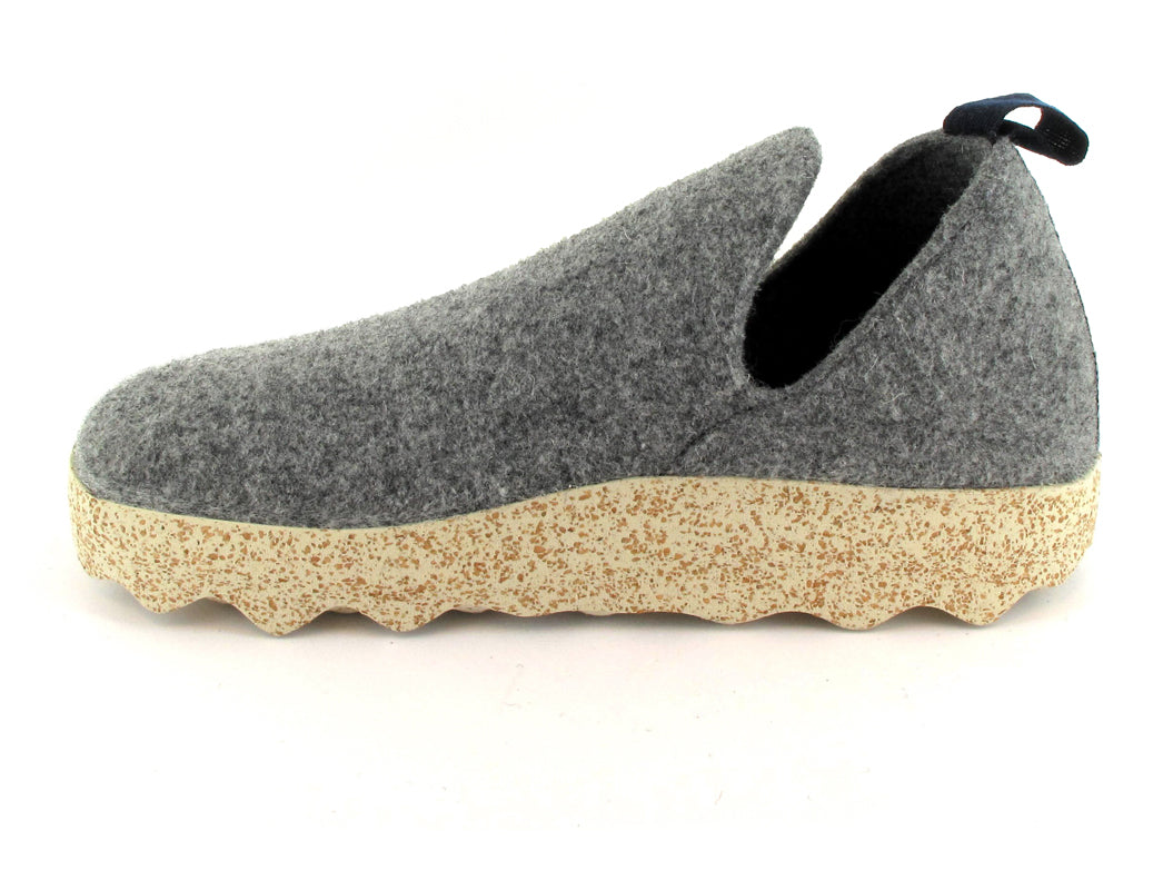 1 ASPORTUGUESAS-Shoes--Felt-Slippers-City-Concrete #farbe_Grey