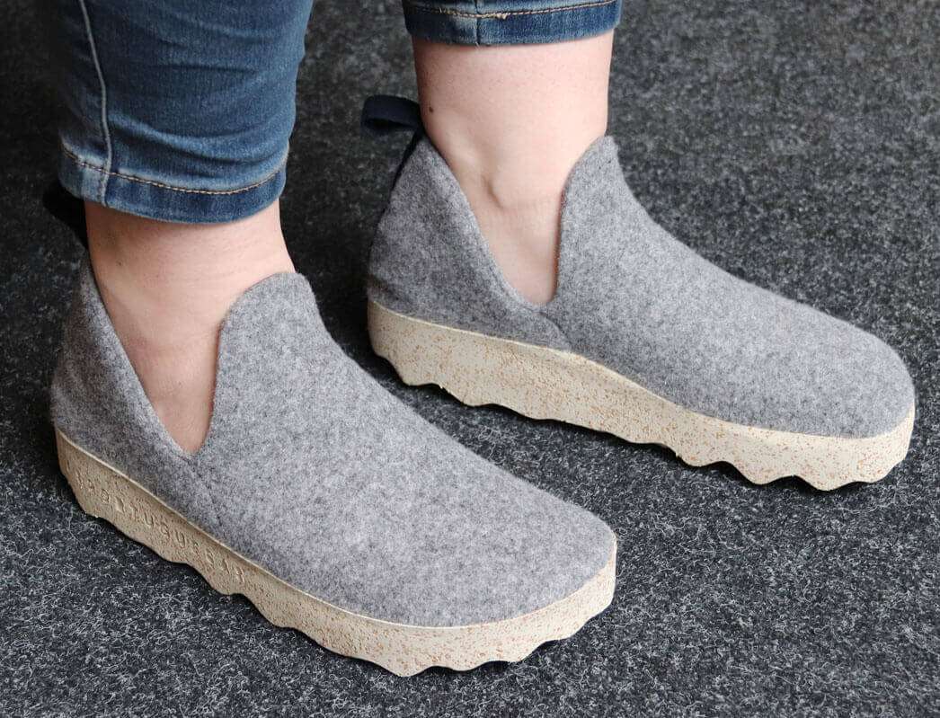 1 ASPORTUGUESAS-Shoes--Felt-Slippers-City-Concrete #farbe_Grey
